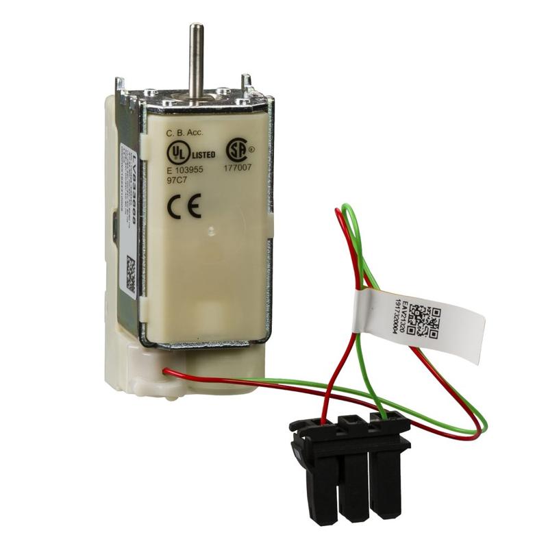 Schneider Electric MN undervoltage release, MasterPact MTZ1/MTZ2/MTZ3, standard, 200/250VAC 50/60Hz, 200/250VDC, spare part, manufacturer catalog image