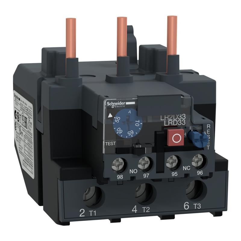 Schneider Electric TeSys LRD thermal overload relays - 55...70 A - class 10A, manufacturer catalog image