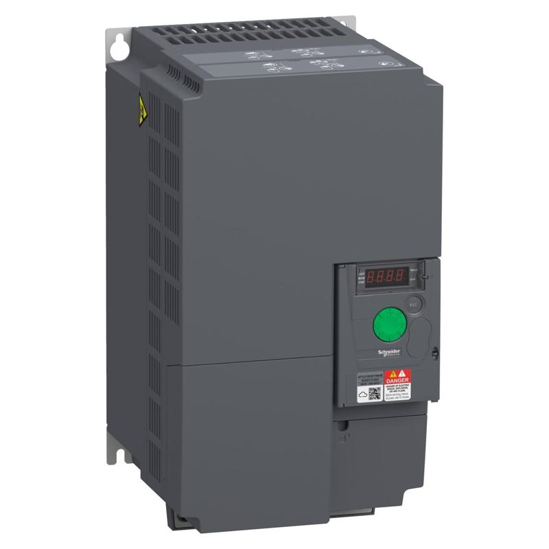 Schneider Electric variable speed drive, Easy Altivar 310, heavy duty, 15kW, 20hp, normal duty, 18.5kW, 25hp, 380 to 460V, without EMC, manufacturer catalog image