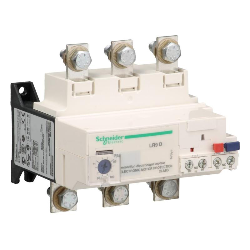 Schneider Electric TeSys LRD thermal overload relays - 60...100 A - class 10, manufacturer catalog image