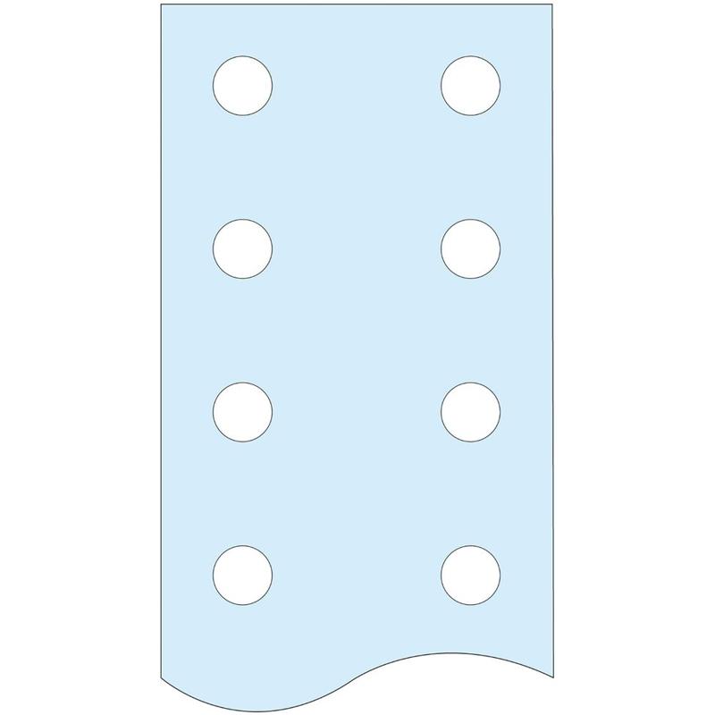 Schneider Electric DRILLED VERTICAL FLAT BAR LINERGY BS 80X5 L1675, manufacturer catalog image