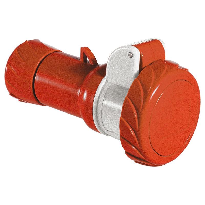 Schneider Electric PratiKa wander socket - straight - 16 A - 3P + E - 380...415 V AC - IP67, manufacturer catalog image
