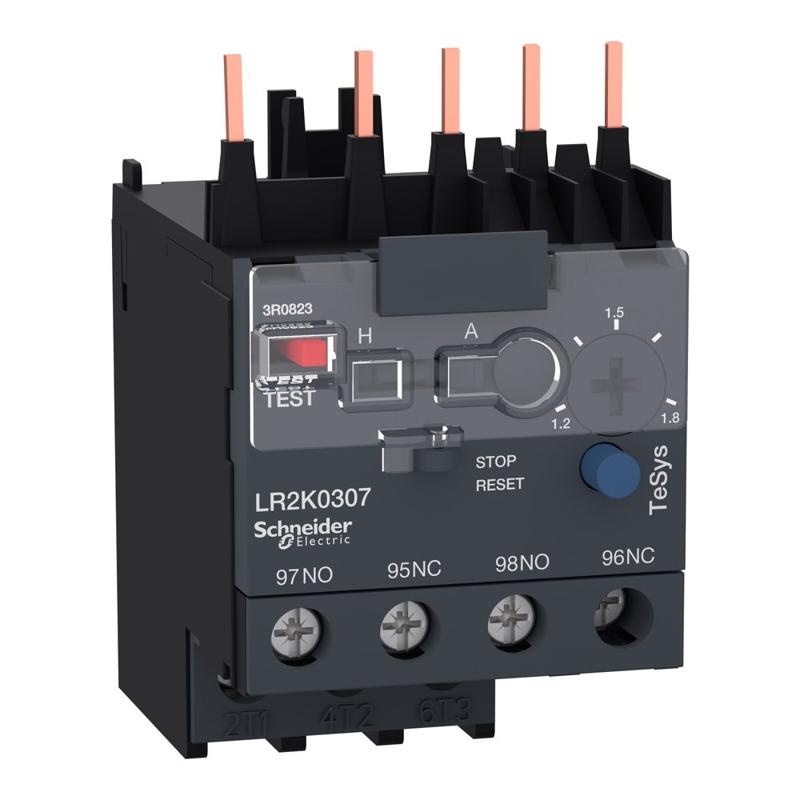 Schneider Electric TeSys K - differential thermal overload relays - 1.2...1.8 A - class 10A, manufacturer catalog image