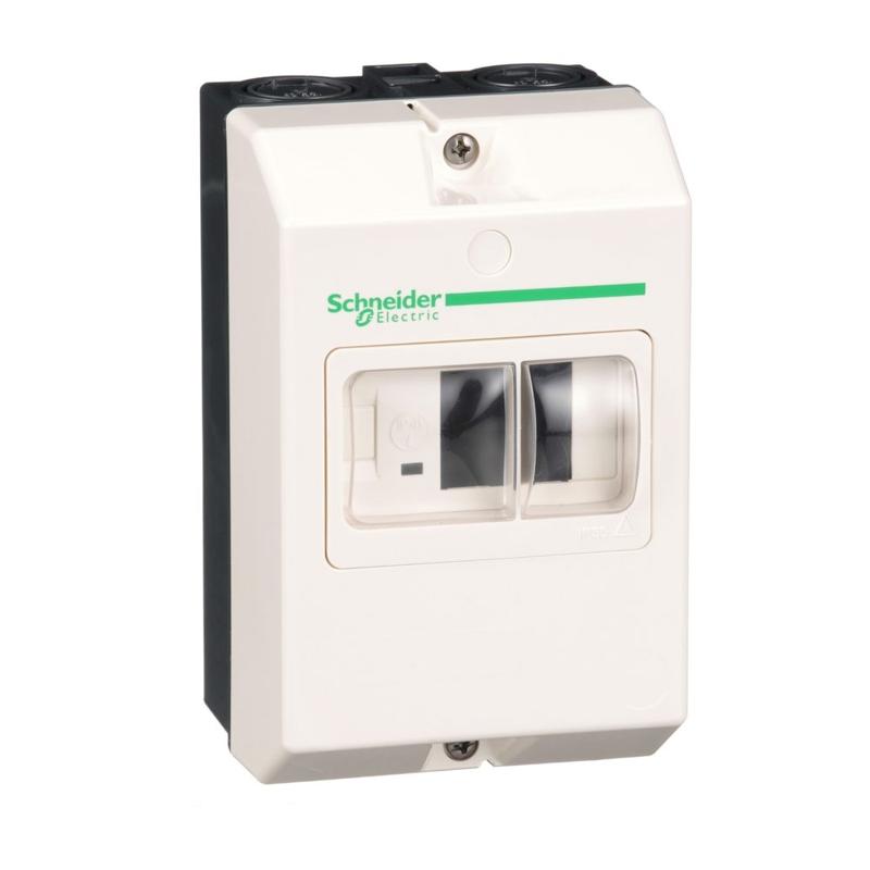 Schneider Electric TeSys GV2 - Enclosure for TeSys GV2ME - IP55, manufacturer catalog image