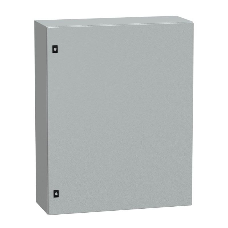 Schneider Electric PanelSeT CRN plain door w/o mount.plate. H1000xW800xD300 IP66 IK10 RAL7035.., manufacturer catalog image