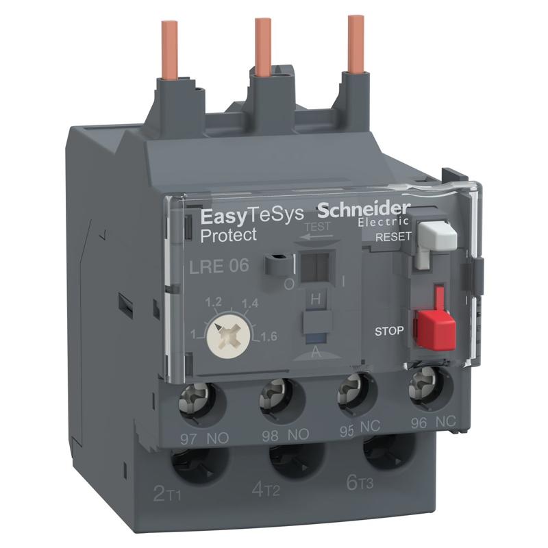 Schneider Electric Easy TeSys differential thermal overload relay 1...1.6 A - class 10A, manufacturer catalog image