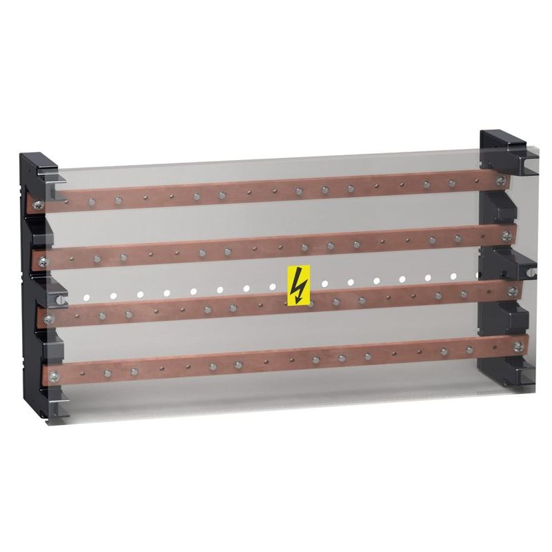 Schneider Electric LINERGY BS 4P MULTISTAGE BB 160A 52HOLES, manufacturer catalog image
