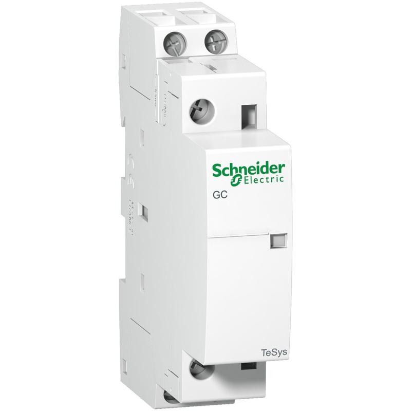 Schneider Electric TeSys GC - modular contactor - 16 A - 2 NO - coil 220...240 V AC, manufacturer catalog image