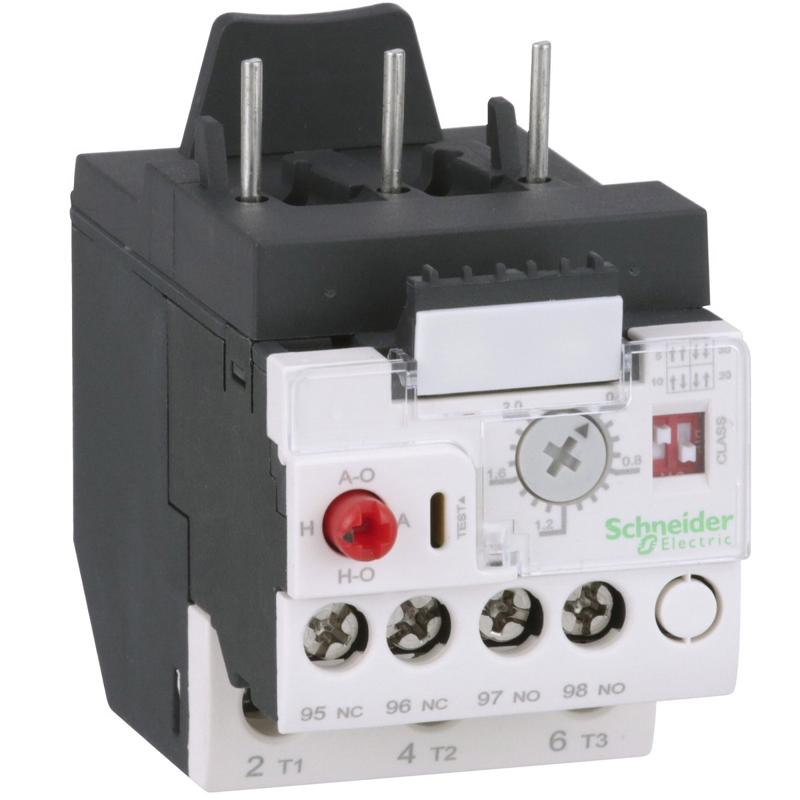 Schneider Electric TeSys LRD - electronic thermal overload relay - 3P - 0.4...2 A, manufacturer catalog image