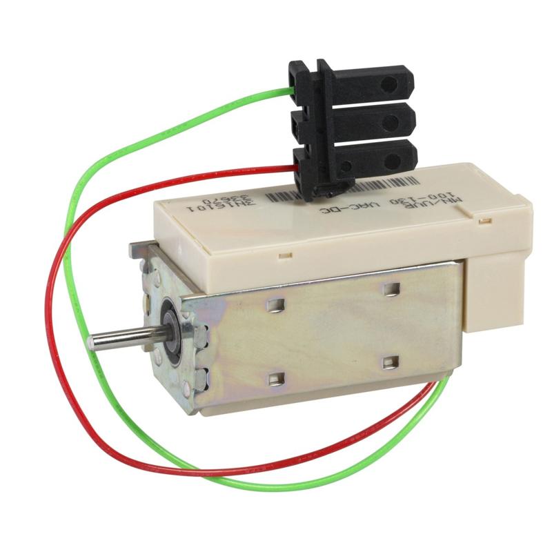 Schneider Electric MX shunt trip release, Compact NS 630b to Compact NS 3200, 200 VDC to 250 VDC, 200 VAC to 250 VAC 50/60 Hz, manufacturer catalog image