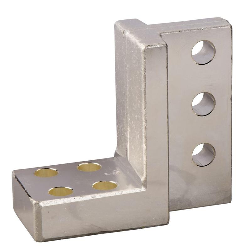 Schneider Electric vertical connection adapter, fixed ComPact NS1600b to NS3200 and MasterPact NT, 4 poles, manufacturer catalog image