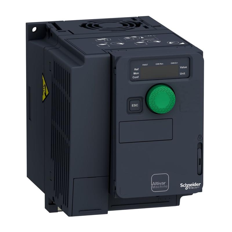 Schneider Electric variable speed drive, Altivar Machine ATV320, 1.5kW, 200 to 240V, 1 phase, compact, manufacturer catalog image