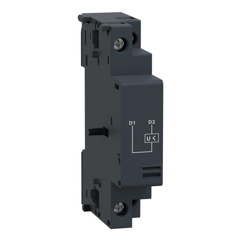 Schneider Electric TeSys GV2 & GV3 - undervoltage trip - 220...240 V AC 50 Hz, manufacturer catalog image
