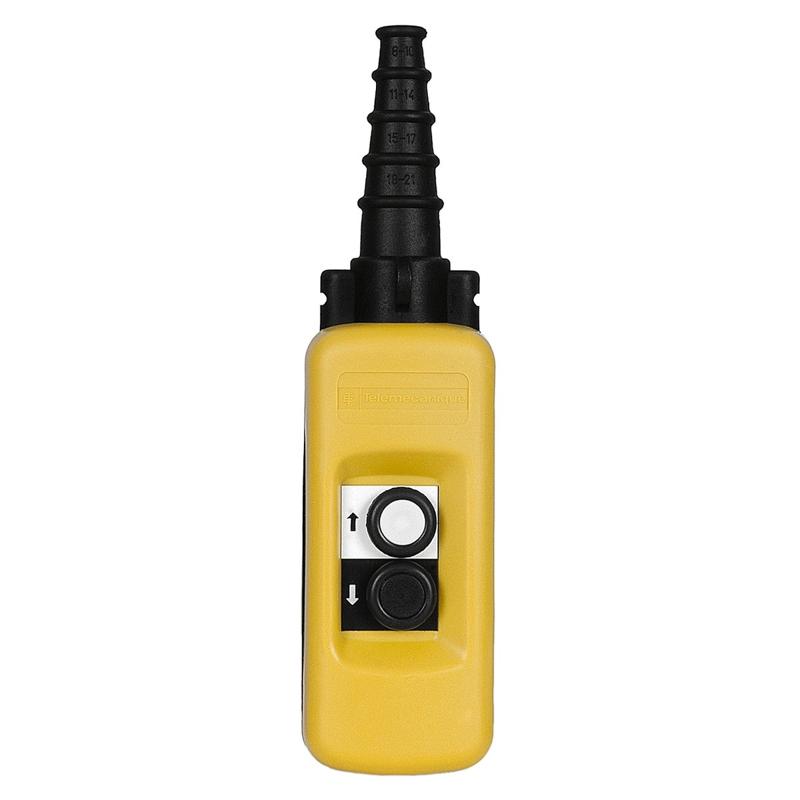 Schneider Electric pendant control station XAC-A - 2 pushbuttons, manufacturer catalog image