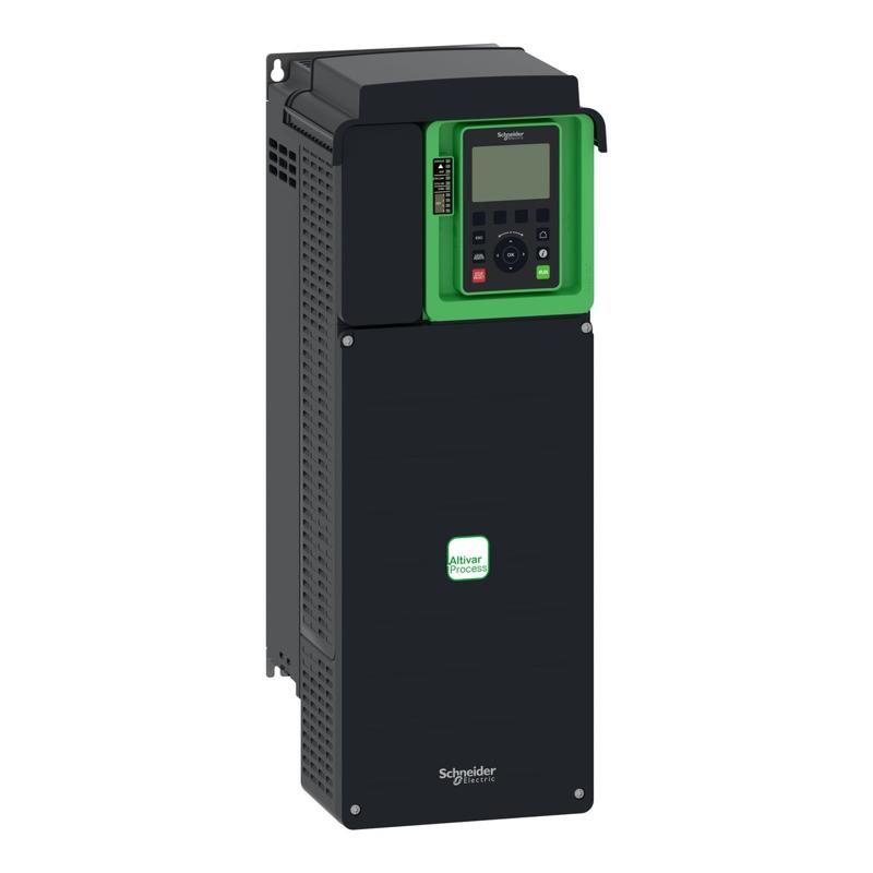 Schneider Electric variable speed drive, Altivar Process ATV600, ATV630, 18.5kW, 25hp, 380 to 480V, IP21, UL type 1, manufacturer catalog image