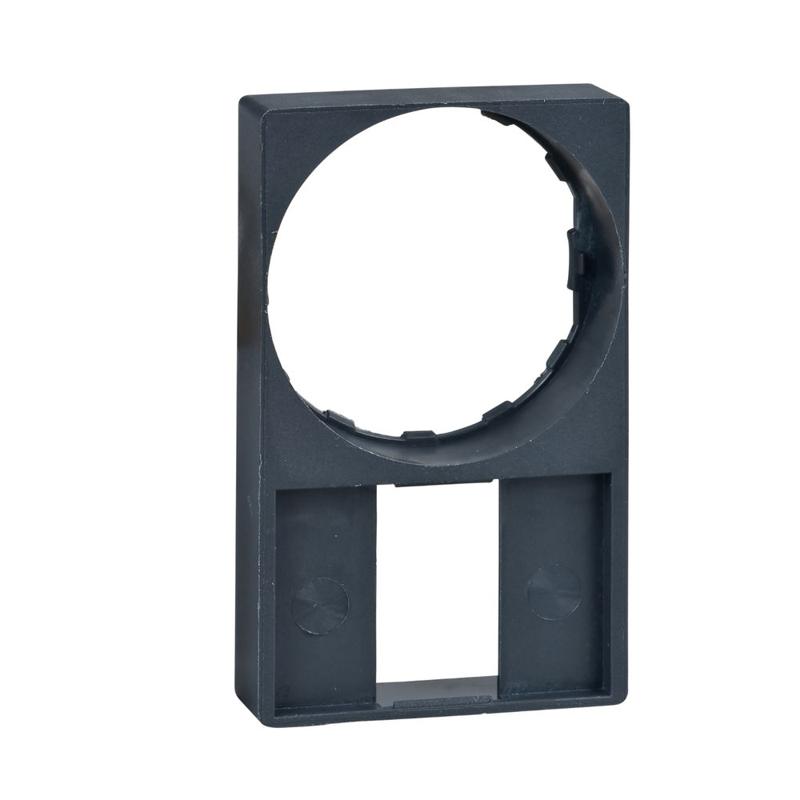 Schneider Electric legend holder 30 x 50 mm with legend 18 x 27 mm unmarked, manufacturer catalog image