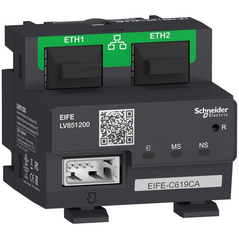 Schneider Electric EIFE Ethernet module full kit - for MTZ2/MTZ3 drawout, manufacturer catalog image