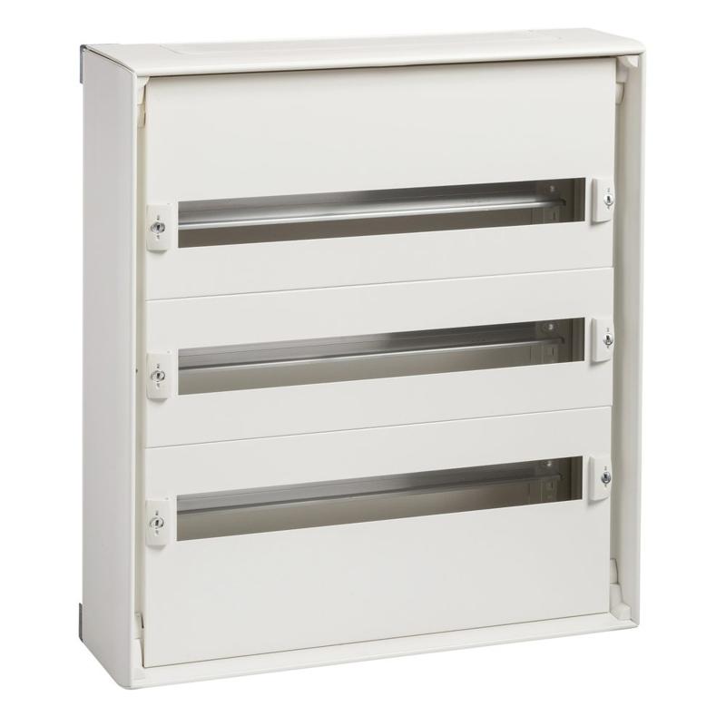 Schneider Electric WALL-MOUNTED ENCLOSURE 3 ROWS PRISMA PACK 160 IP30, manufacturer catalog image