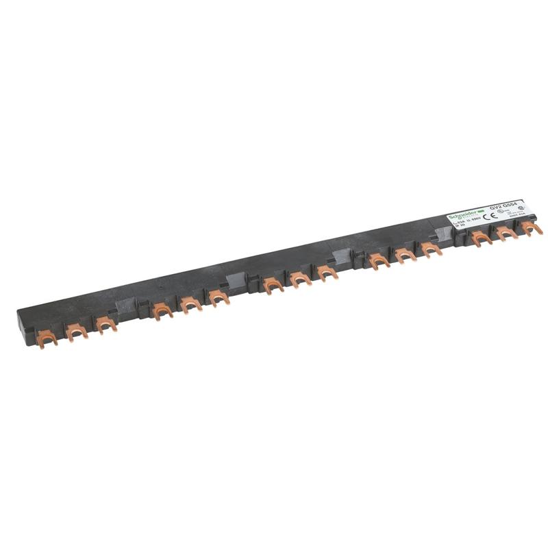 Schneider Electric Linergy FT - Comb busbar - 63 A - 5 tap-offs - 54 mm pitch, manufacturer catalog image