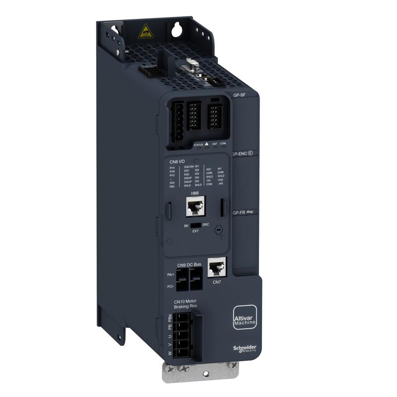Schneider Electric variable speed drive, Altivar Machine ATV340, 4kW, heavy duty, 400V, 3 phases, manufacturer catalog image
