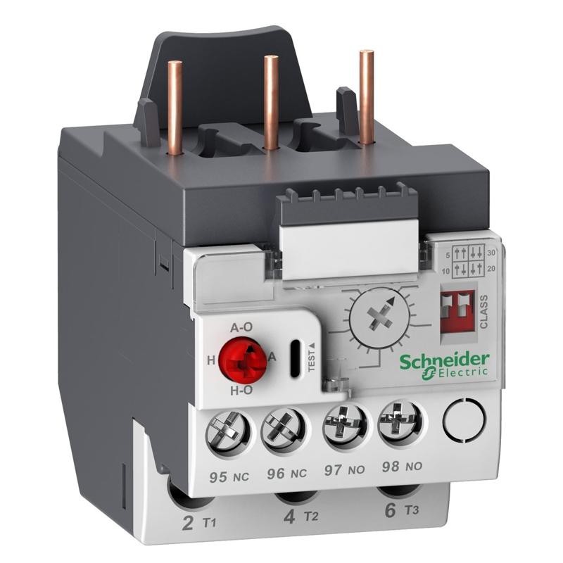 Schneider Electric TeSys LRD - electronic thermal overload relay - 3P - 6.4...32 A, manufacturer catalog image