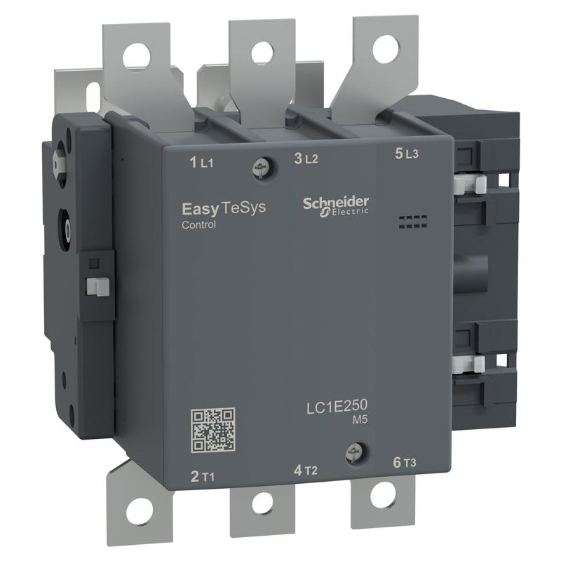 Schneider Electric Easy TeSys contactor 3P(3 NO) - AC-3 - <= 440 V 250A - 220 V AC coil, manufacturer catalog image