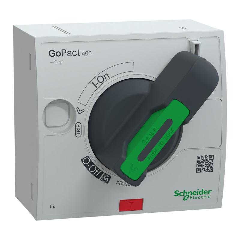 Schneider Electric Direct rotary handle, GoPact MCCB 400, IP20, manufacturer catalog image