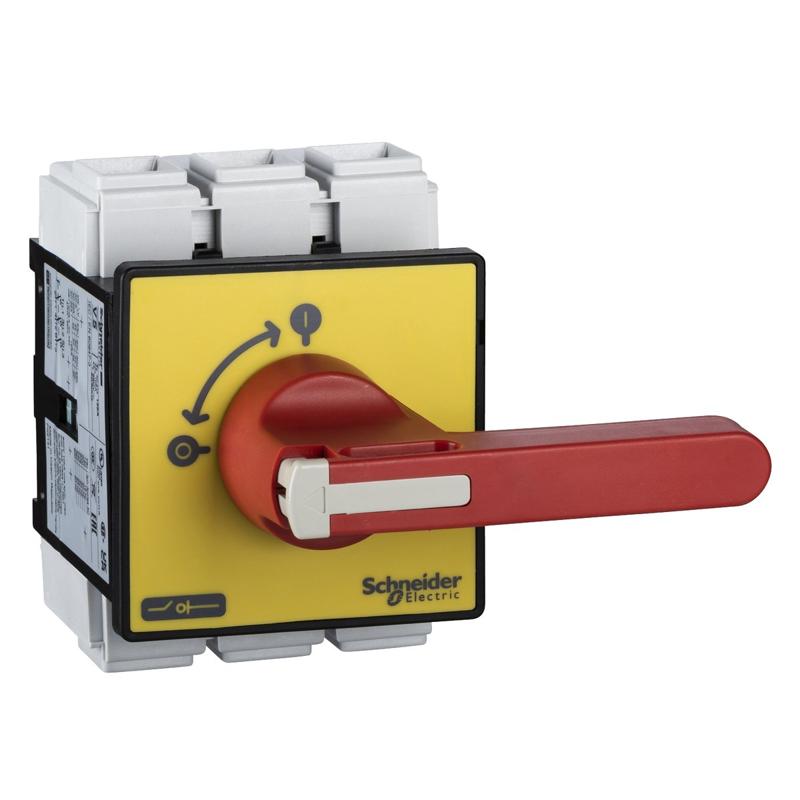 Schneider Electric TeSys Vario - emergency stop switch disconnector - 125 A - on door, manufacturer catalog image