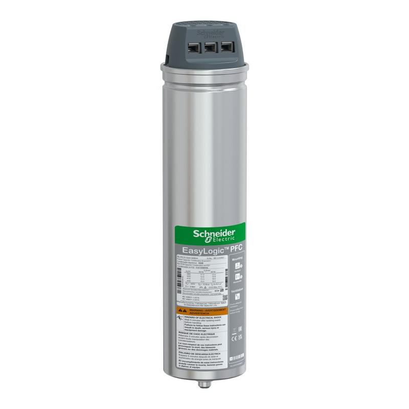 Schneider Electric EasyCan Capacitor - 15/18 kvar - 440 V - 50/60Hz, manufacturer catalog image