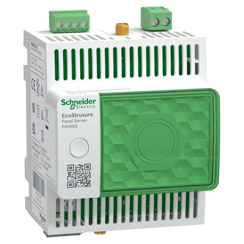 Schneider Electric EcoStruxure Panel Server - universal wireless, concentrator modbus gateway 24 VDC, manufacturer catalog image