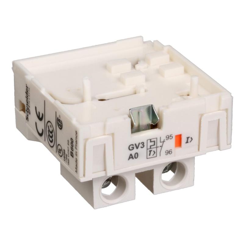 Schneider Electric TeSys Deca - auxiliary contact- 1 NC early-break (fault), manufacturer catalog image