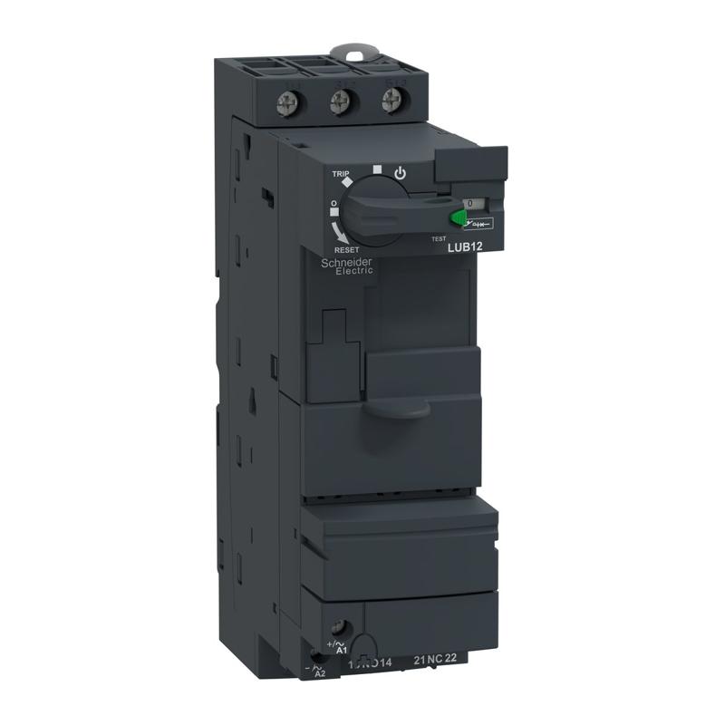 Schneider Electric Power base, TeSys U, 3P, 12A/690V, manufacturer catalog image