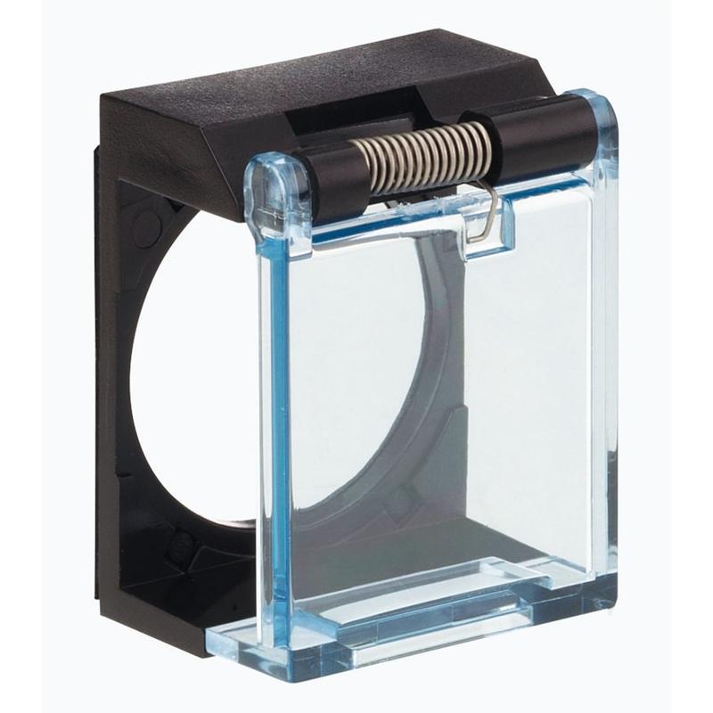 Schneider Electric protective shutter for circular or square head Ø16, manufacturer catalog image