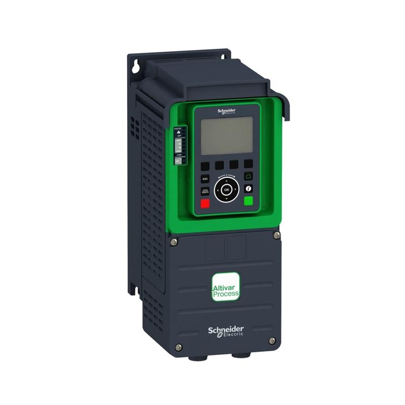 Schneider Electric variable speed drive, Altivar Process ATV900, ATV930, 4kW, 400 to 480V, with braking unit, IP21, manufacturer catalog image