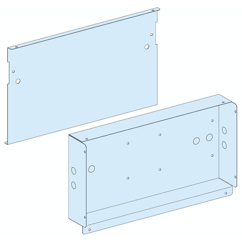 Schneider Electric Busbar Cover Vert. MTZ2/NW/ISFL W650 PrismaSet P, manufacturer catalog image