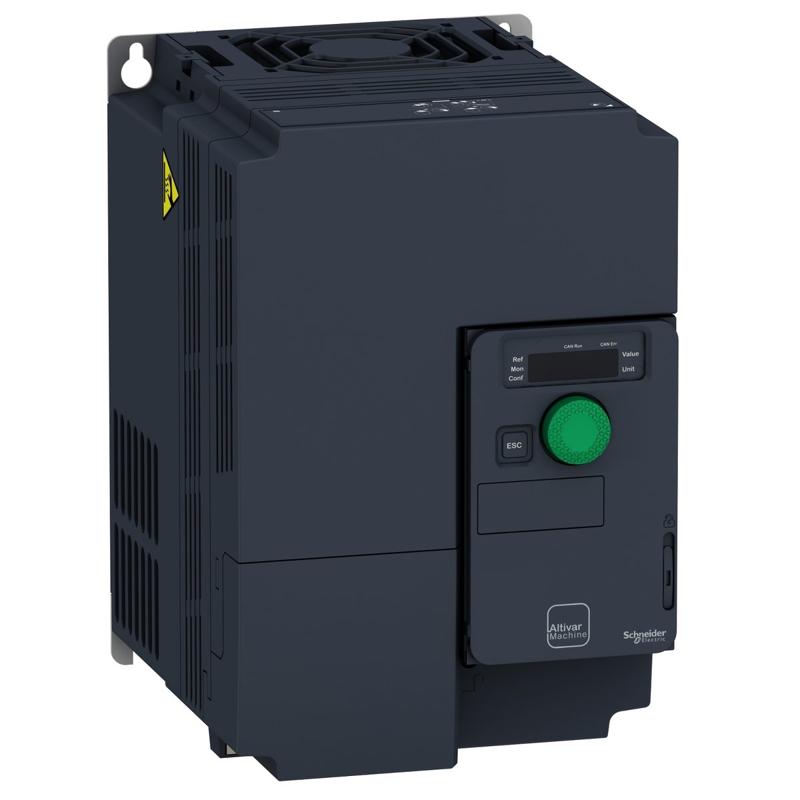 Schneider Electric variable speed drive, Altivar Machine ATV320, 7.5kW, 380 to 500V, 3 phases, compact, manufacturer catalog image