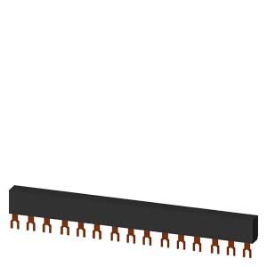 Siemens 3RV1915-1DB — Three-phase busbar, manufacturer catalog image